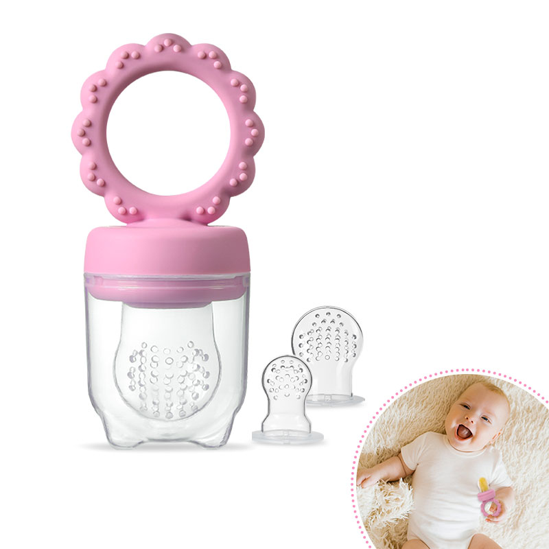 Baby Food Pouches 1 Year Old - Baby Food/Frozen Fruit Feeder Teether, Teething