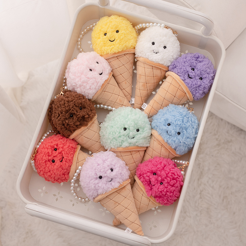 Baby Food Toy - Cute Cartoon Ice cream Plush Toy