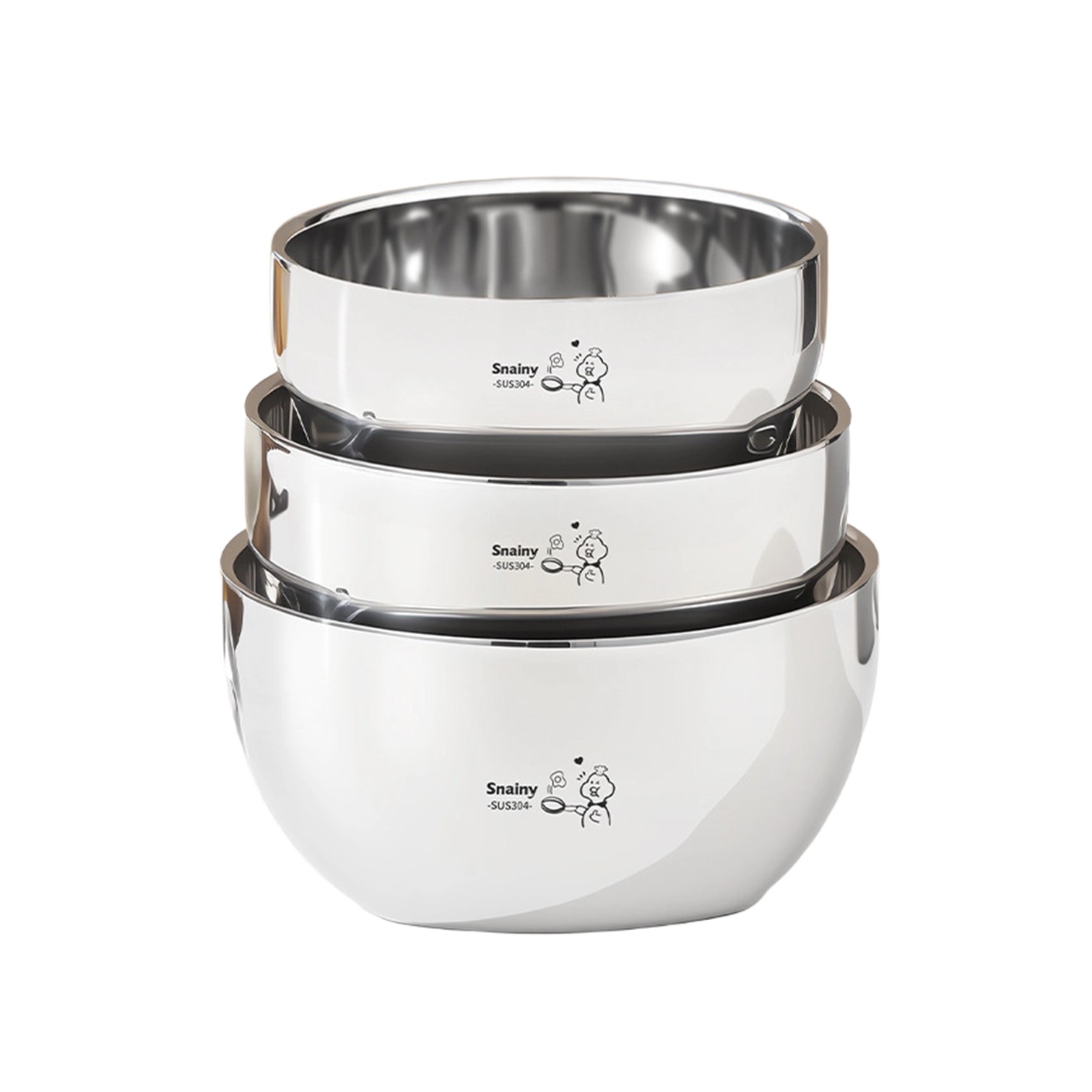 Baby Food Usa - 330ml/400ml/530ml Capacity 304 Stainless Steel Bowl