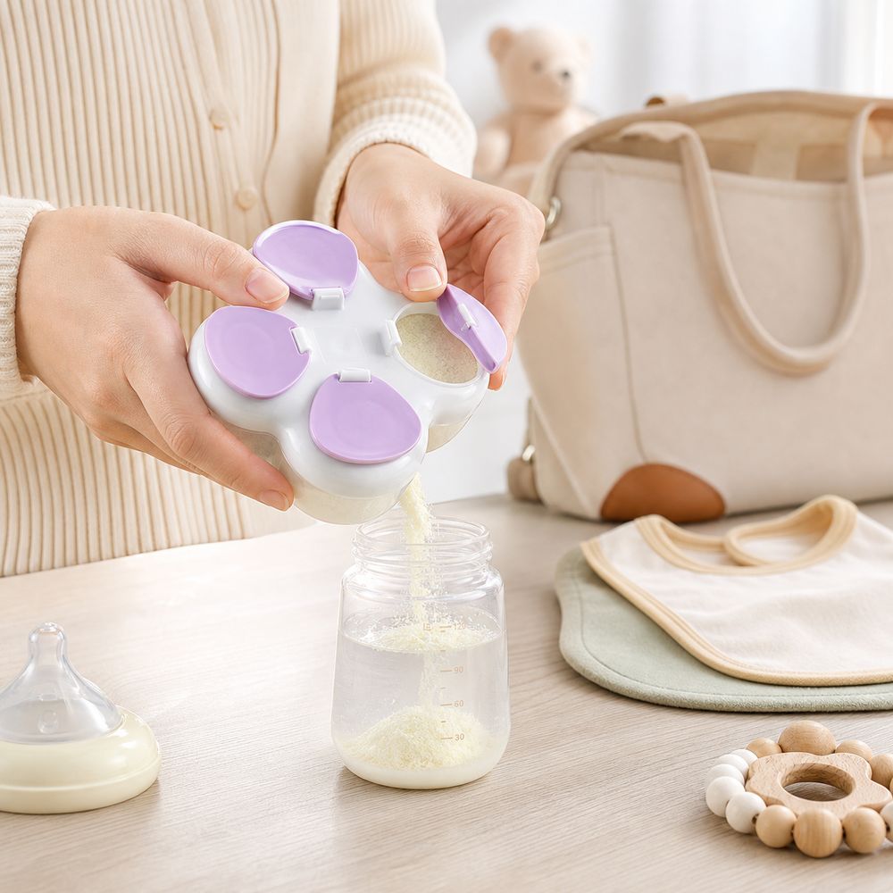 Food Box Baby - Partitioned Formula Dispenser 720ml 4 Compartments