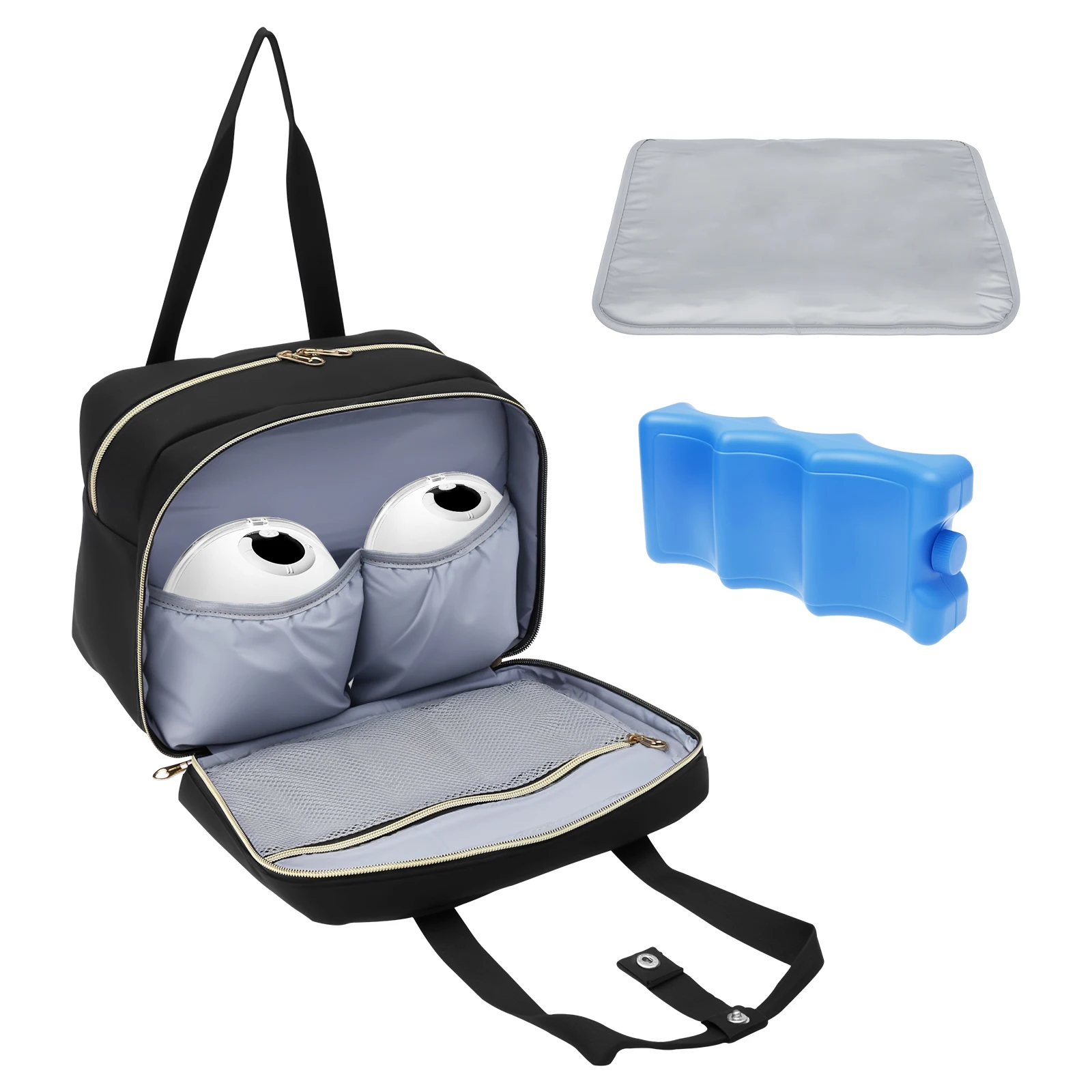 Baby Food For Travelling - Breast Pump Storage Bag with Ice