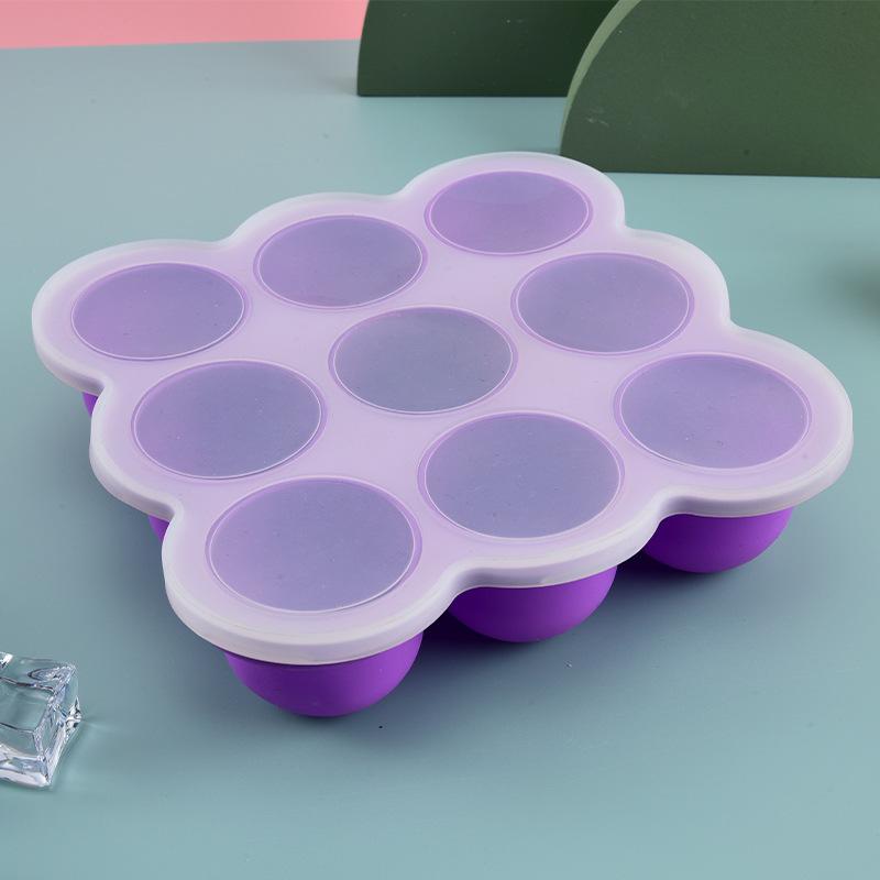 Baby Food Options - Baby Food Silicone Container 9Grid Freezer