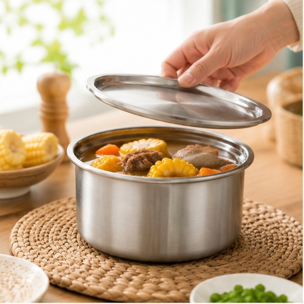 Baby Food Options - 304 Stainless Steel Ramekin with Lid