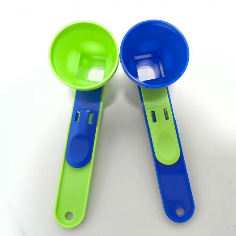 Baby Food Oatmeal - Mess-Free Sliding Funnel Measuring Spoon Durable