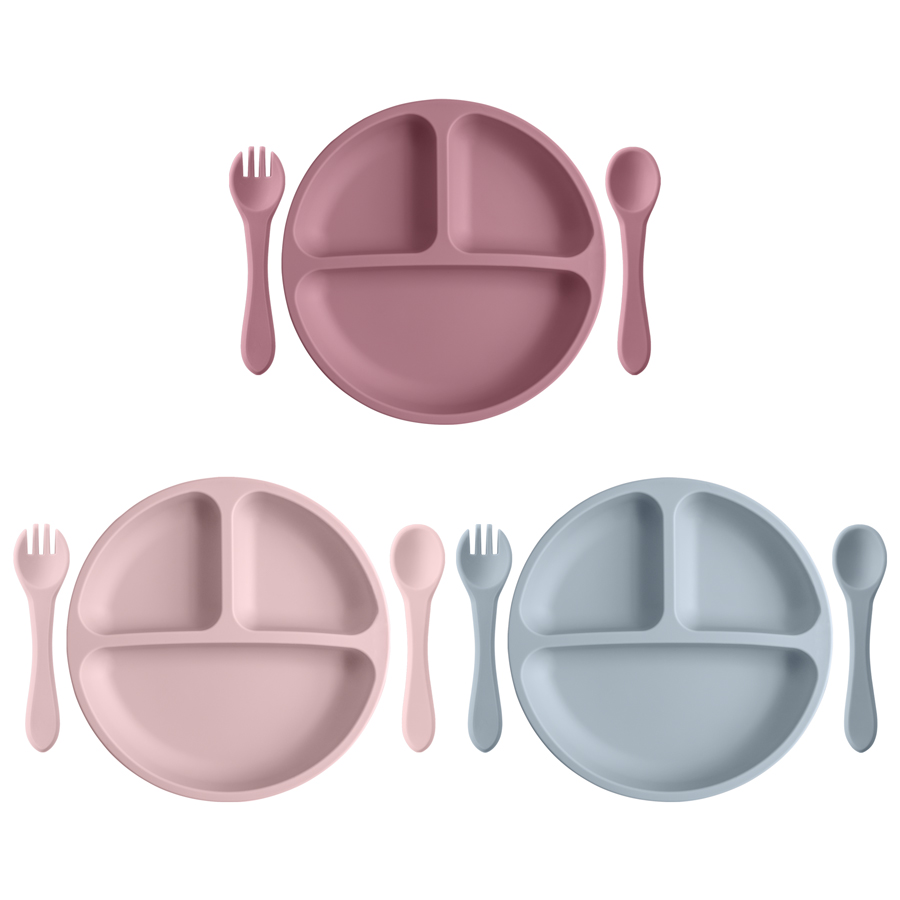 Baby Food Dinner - 3PCS Children's Tableware Set Baby Eating