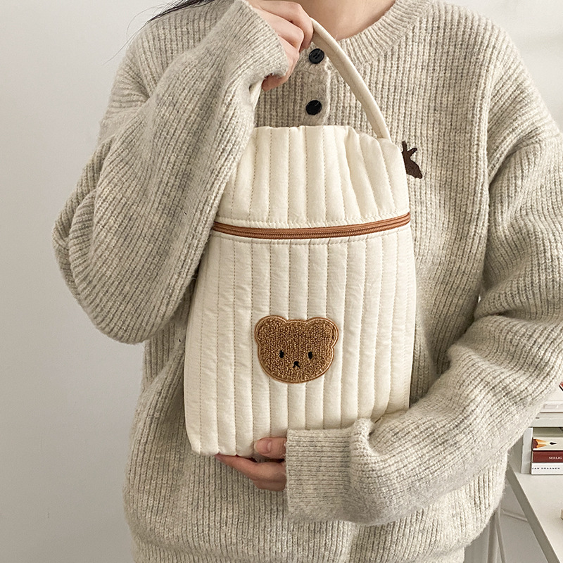 Baby Food Organizer - Baby Diaper Bag for Mom Cotton