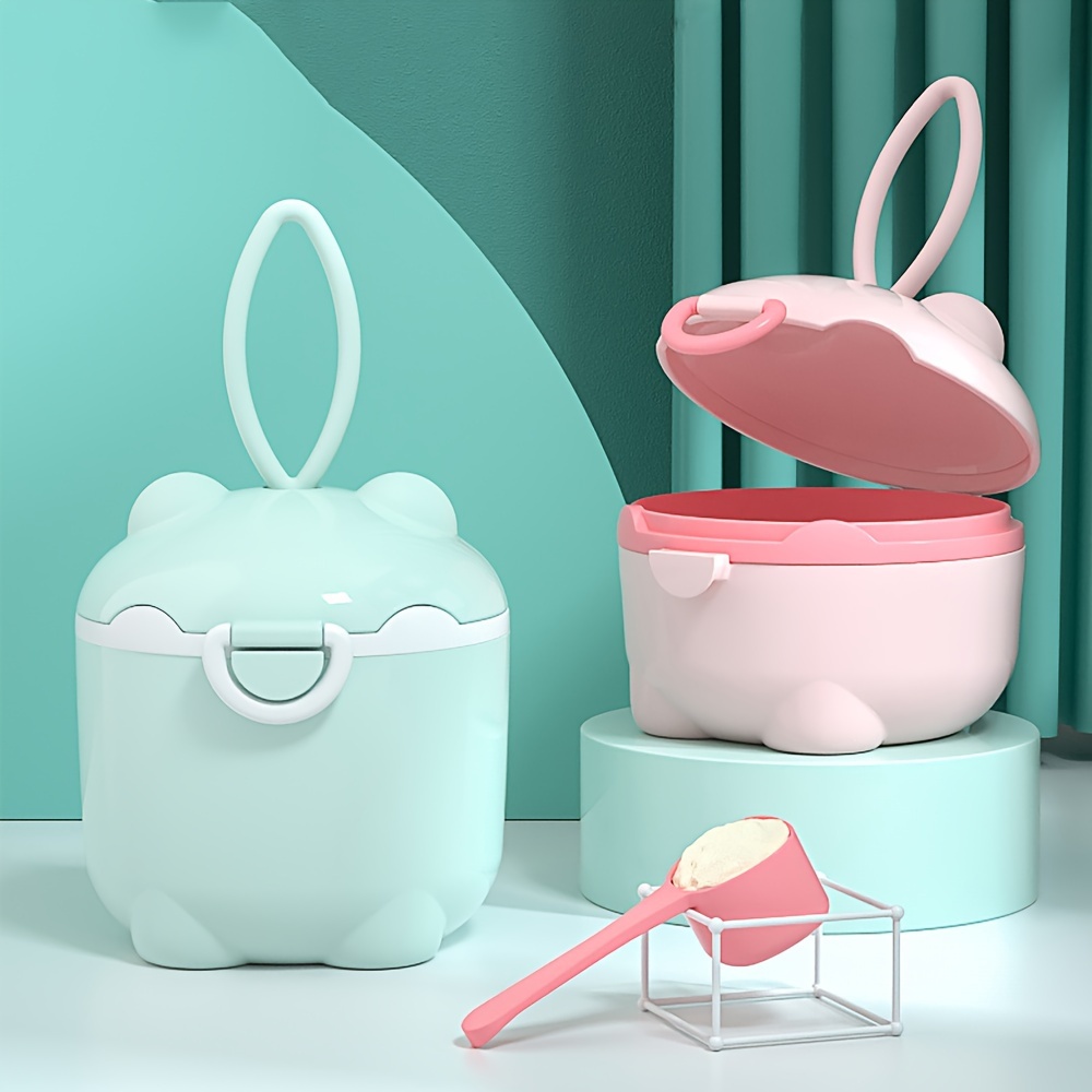 Baby Food Options - 1pc Portable Four-Layer Milk Powder Box,