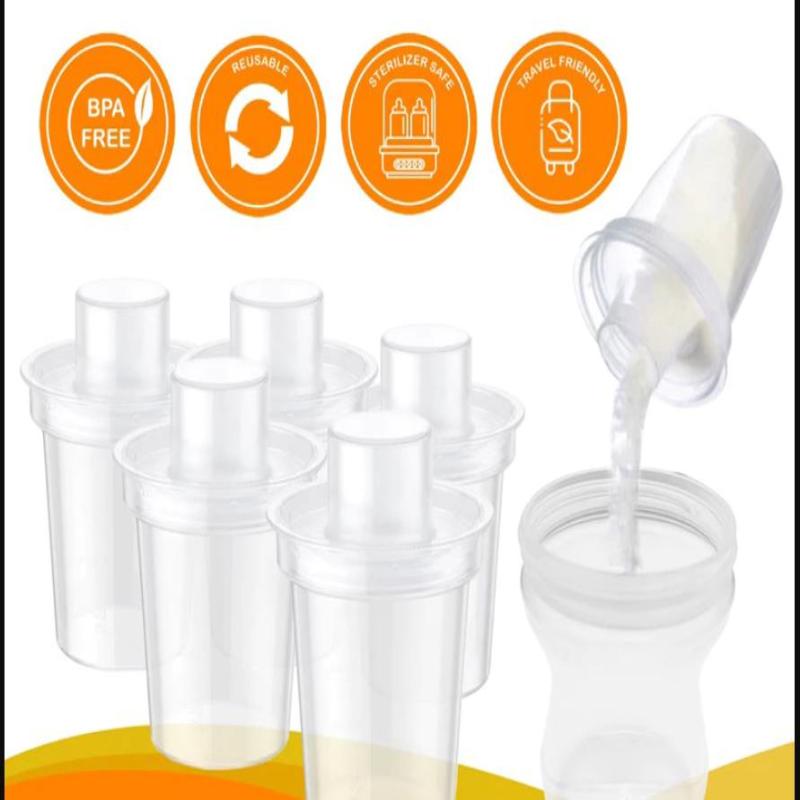 Food Box Baby - 6PPC 80ML Baby Milk Powder Dispenser