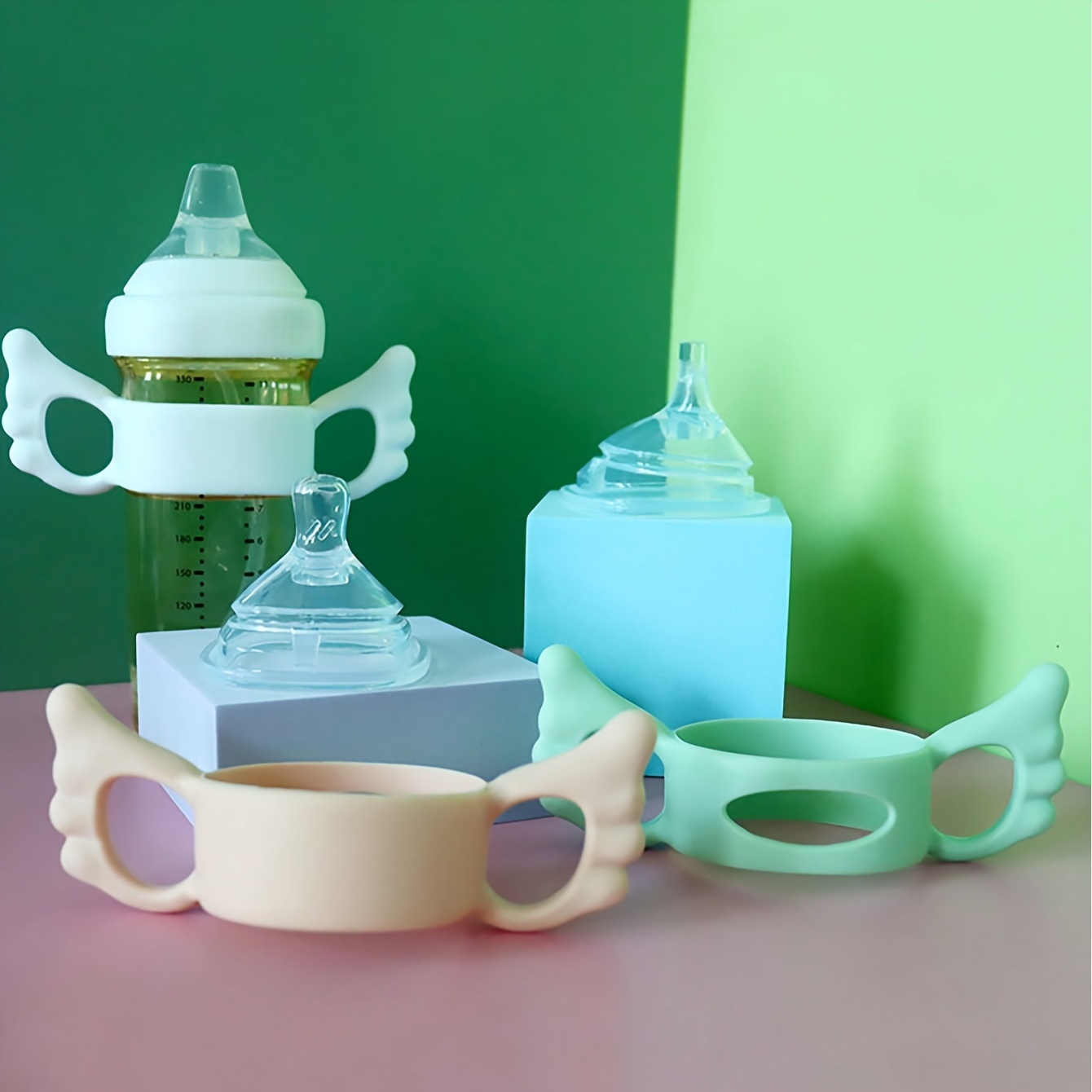 2pcs (Random-Color) Silicone H - Baby Food Dispensing Spoon ulasan dan harga