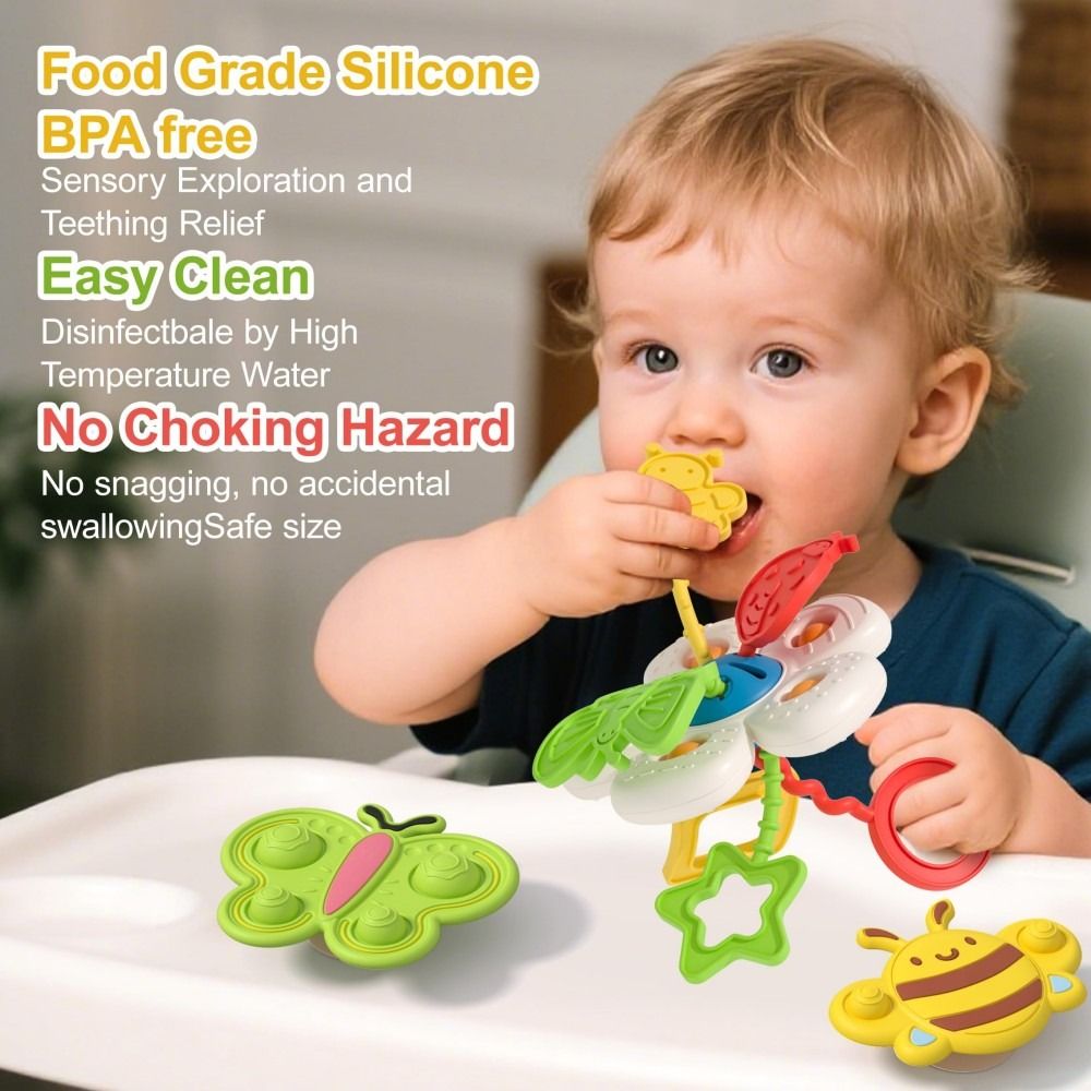Food Grade Baby Sensory Toys S - Baby Food Toy ulasan dan harga