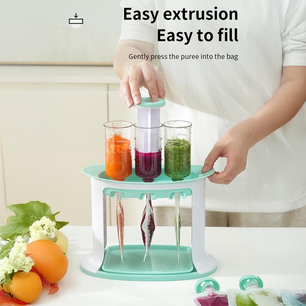 Plastic Food Squeeze Station F - Baby Food Homemade ulasan dan harga