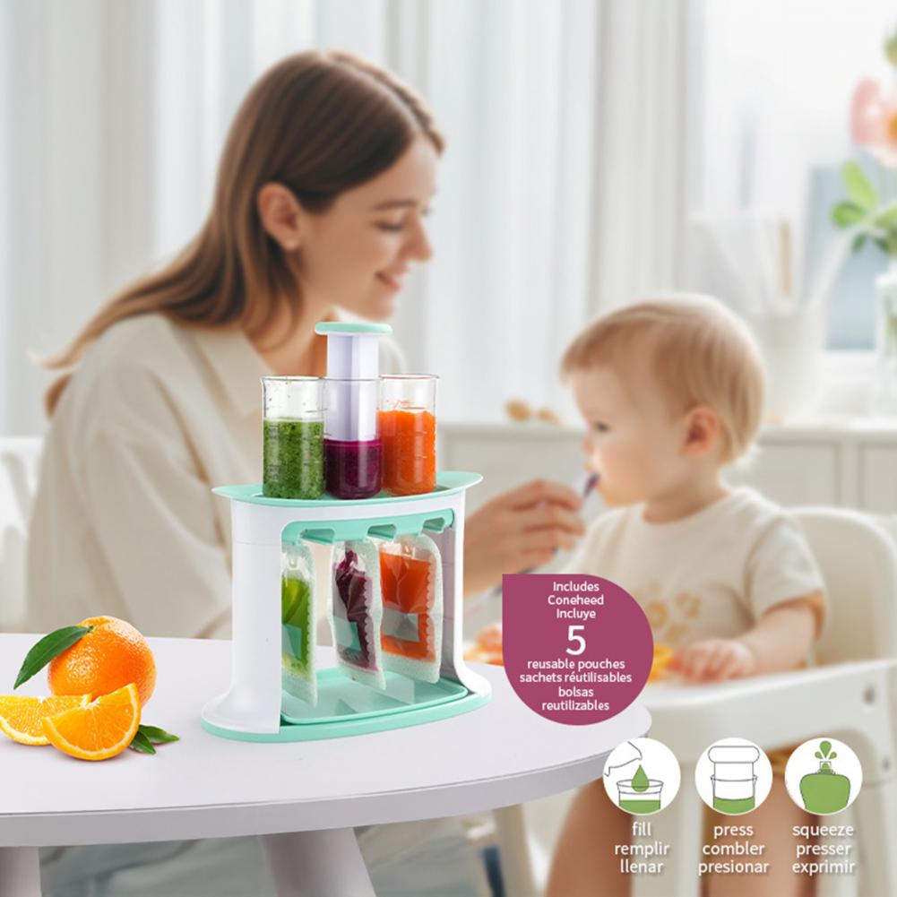 Plastic Food Squeeze Station F - Baby Food Homemade ulasan dan harga