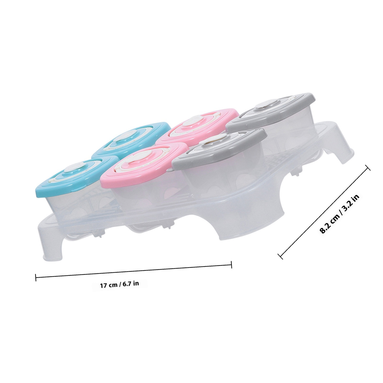1Set Baby Blocks Food Storage  - Baby Food Organizer ulasan dan harga