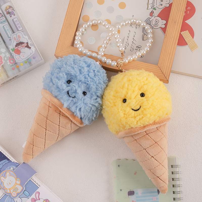 Cute Cartoon Ice cream Plush T - Baby Food Toy ulasan dan harga