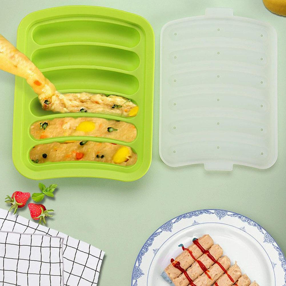DIY Grade Silicone Sausage Mol - Baby Food Homemade ulasan dan harga
