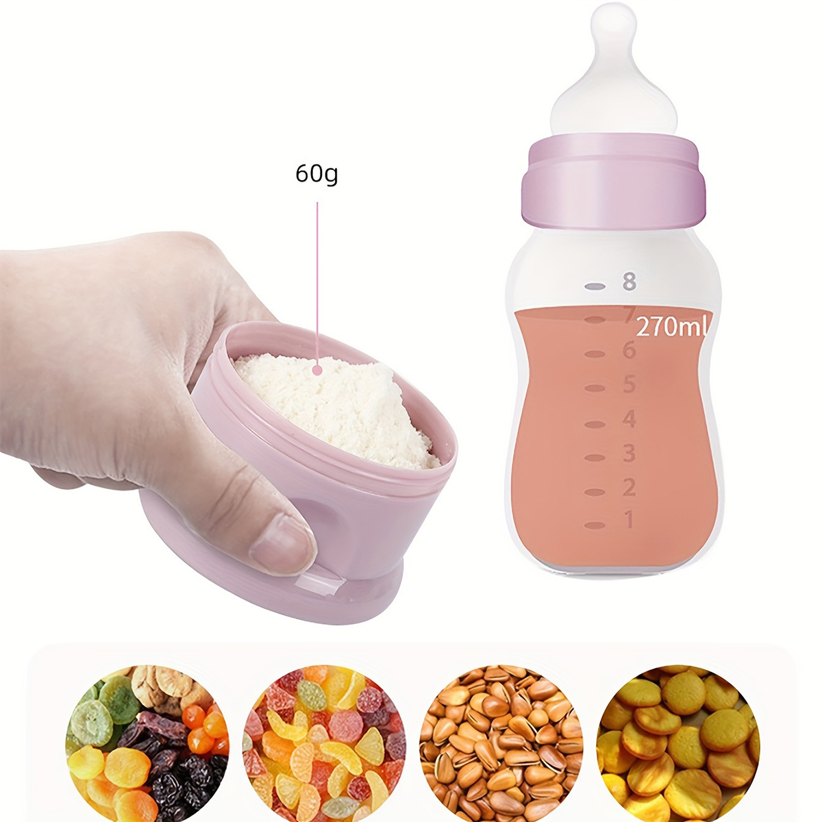 Large Capacity Baby Milk Powde - Baby Food Options ulasan dan harga