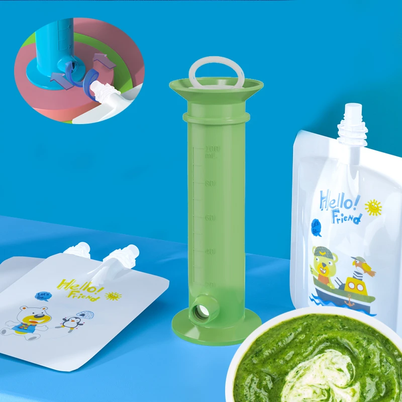 Baby Fruit Puree Filling Dispe - Baby Food Pouches 1 Year Old ulasan dan harga