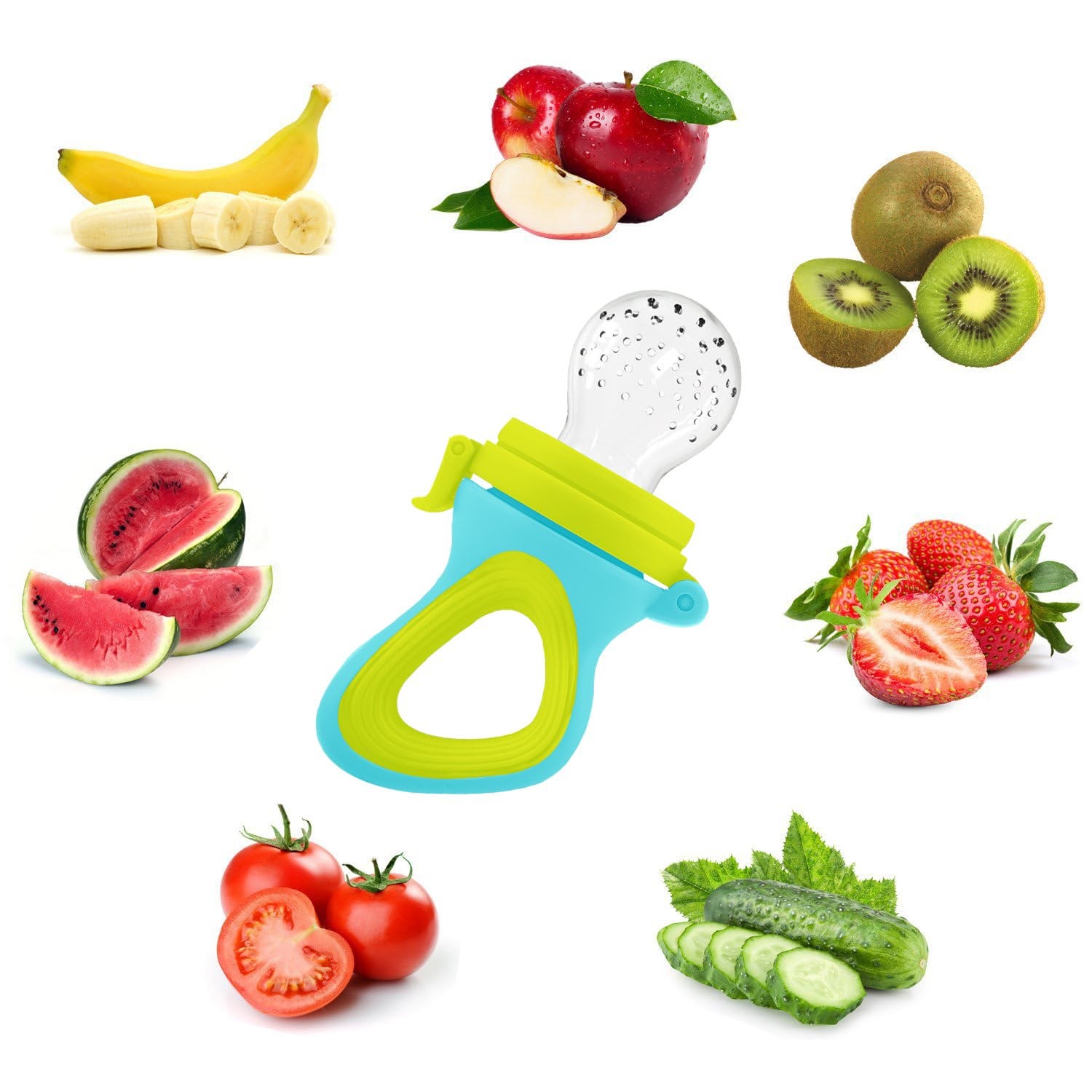 Squeezing Feeding Bottle Cup S - Baby Food Dispensing Spoon ulasan dan harga