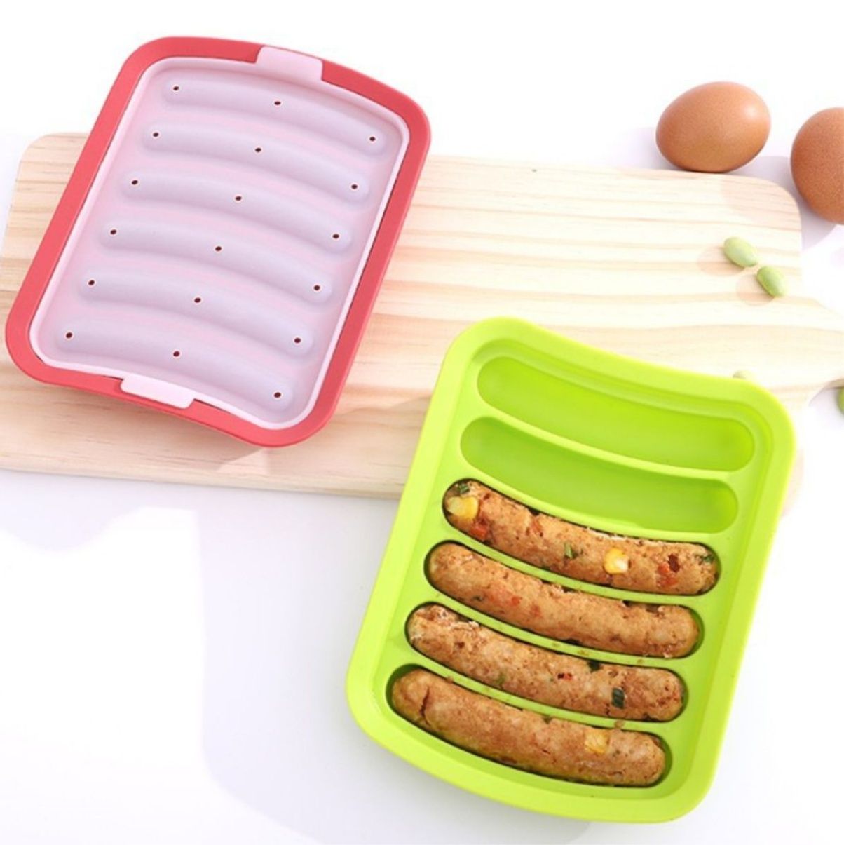 Food Grade Silicone Sausage Mo - Baby Food Homemade ulasan dan harga