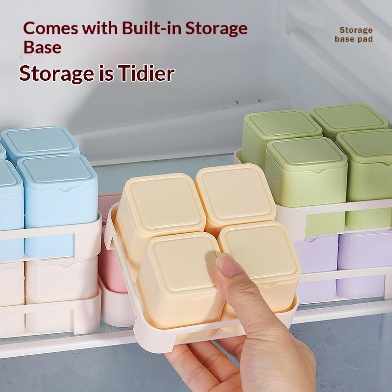 4 Grids Baby Food Storage Cont - Baby Food Homemade ulasan dan harga