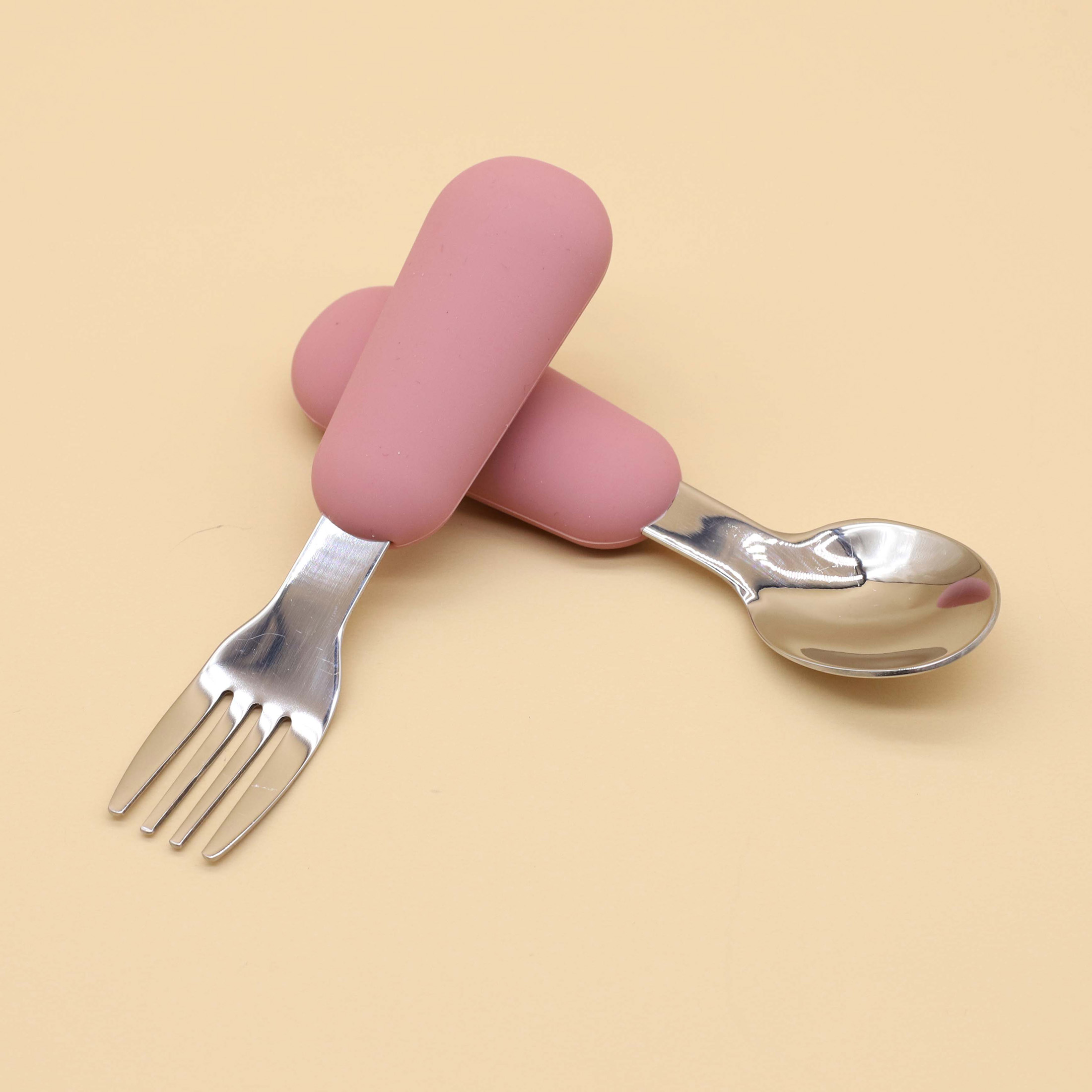 Silicone stainless steel spoon - Baby Food Dispensing Spoon ulasan dan harga