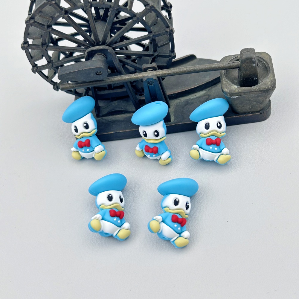 10PC DIY 3D Cartoon Silicone B - Baby Food Toy ulasan dan harga