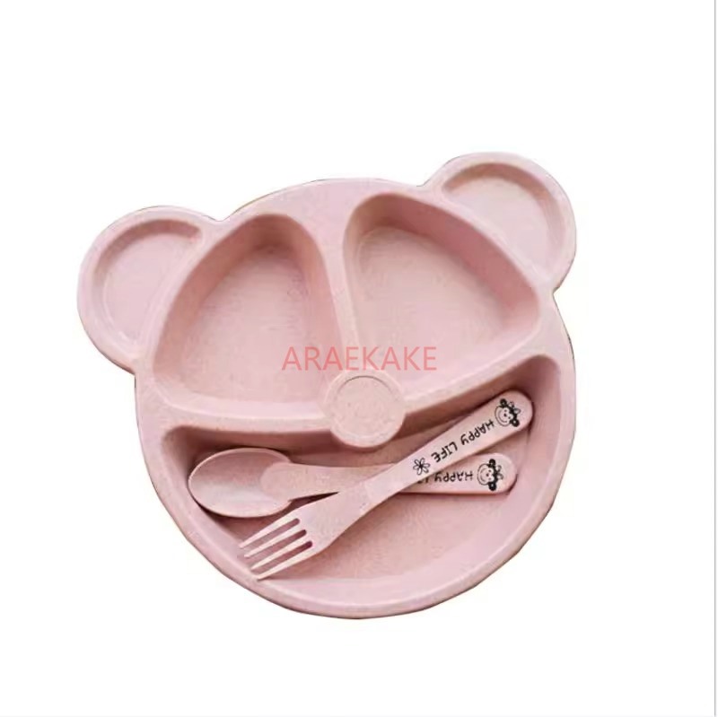 Children's Dining Plate Set Di - Baby Food Usa ulasan dan harga
