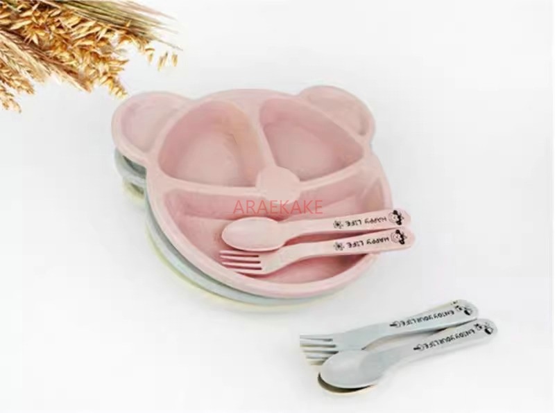 Children's Dining Plate Set Di - Baby Food Usa ulasan dan harga
