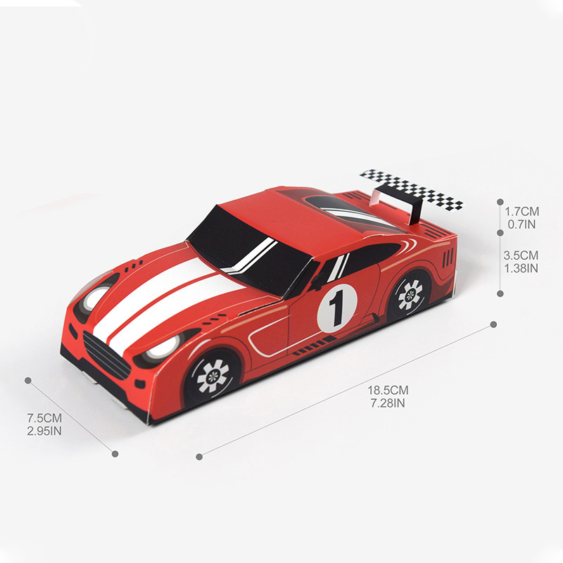 10/20/30pcs Racing Car Theme G - Food Box Baby ulasan dan harga