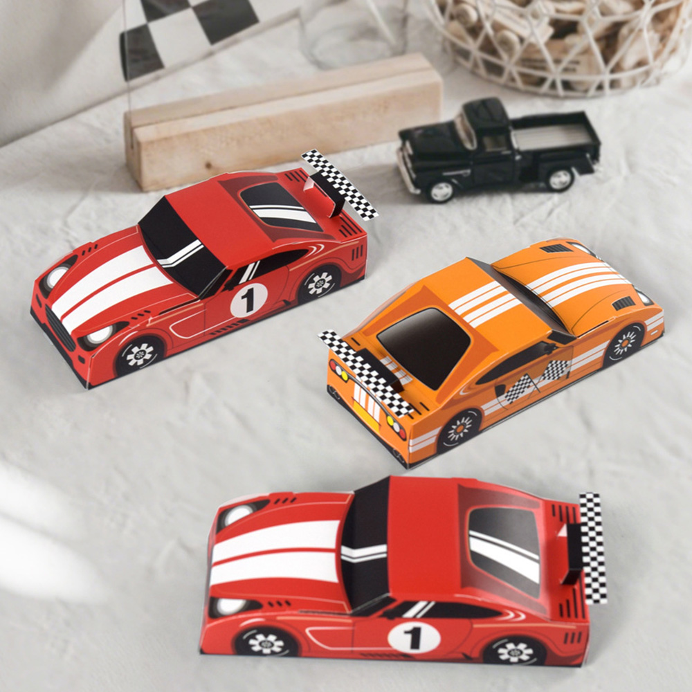 10/20/30pcs Racing Car Theme G - Food Box Baby ulasan dan harga