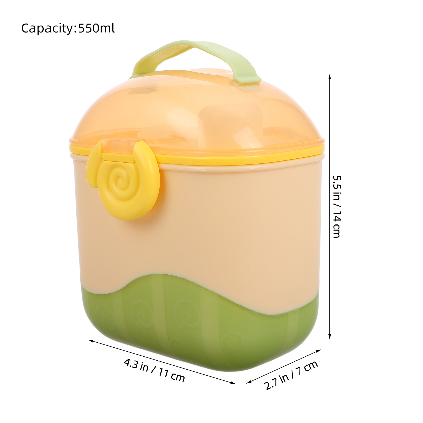 Baby Multicompartment Milk Pow - Baby Food For Travelling ulasan dan harga
