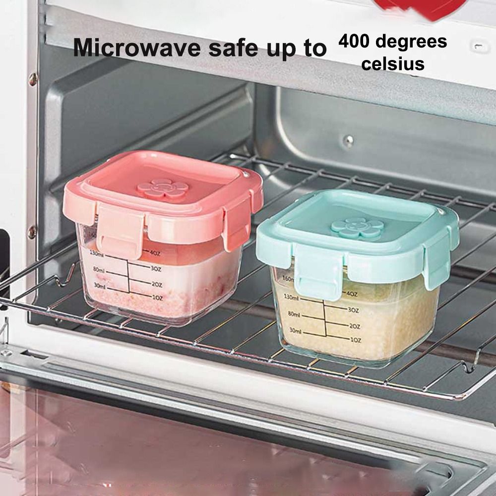 Glass Food Storage Box New 170 - Baby Food Options ulasan dan harga