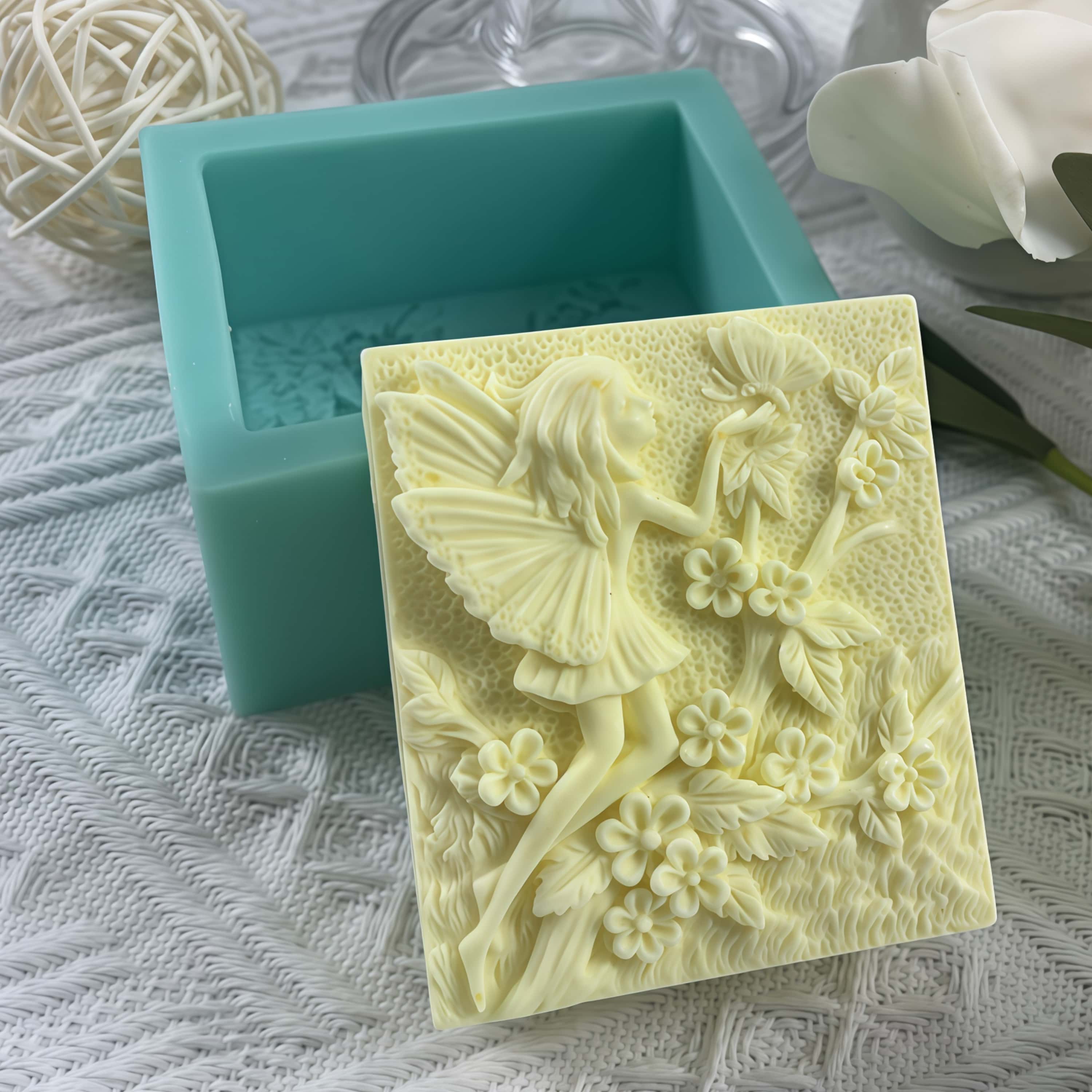 Silicone Soap Mold Flower Fair - Baby Food Natural ulasan dan harga