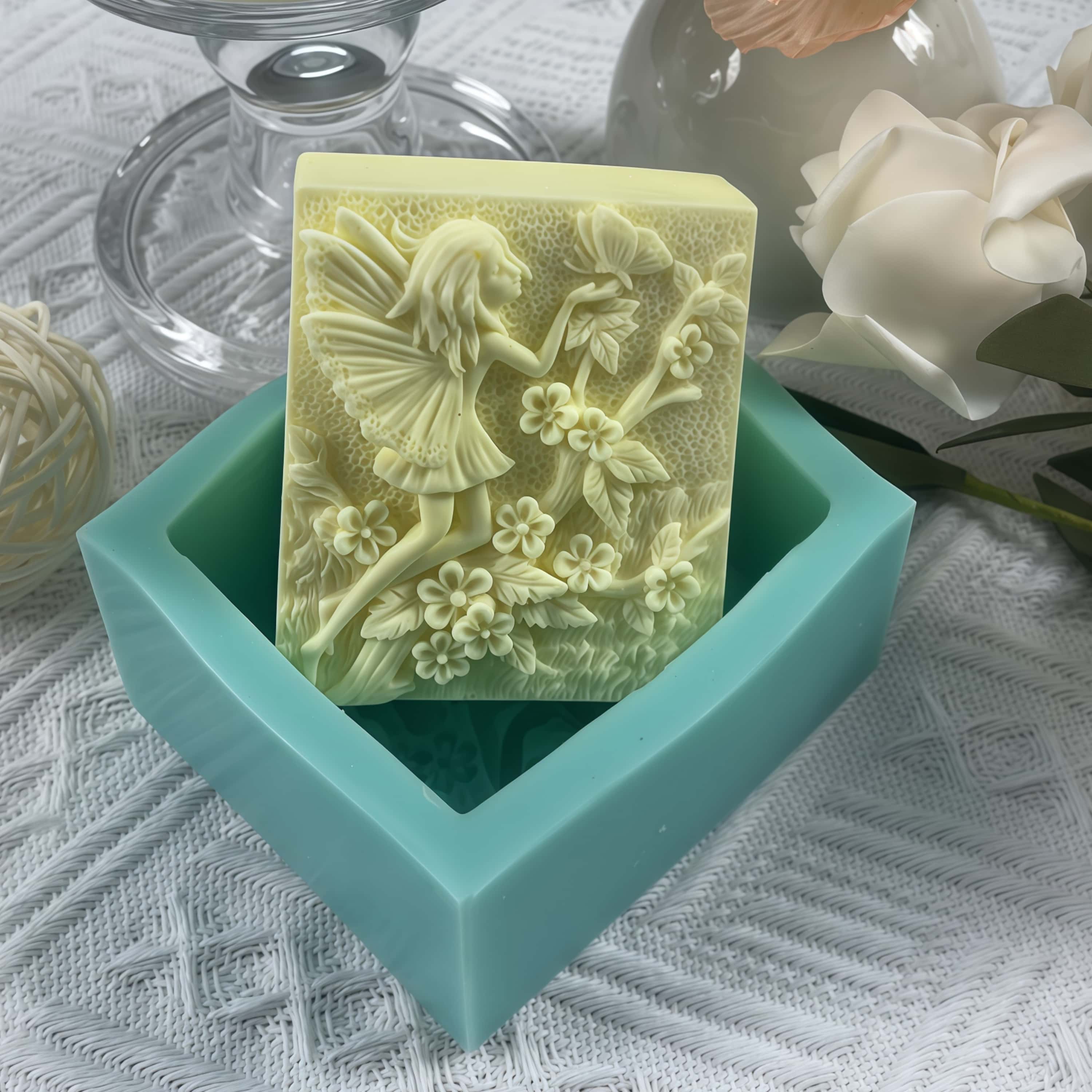 Silicone Soap Mold Flower Fair - Baby Food Natural ulasan dan harga