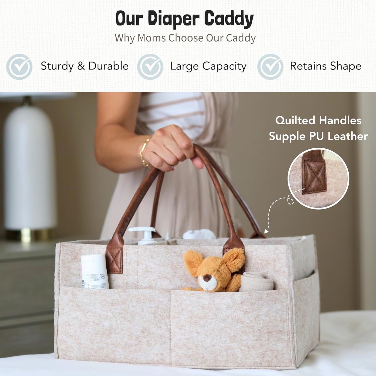 Baby Felt Storage Nursery Orga - Baby Food Organizer ulasan dan harga