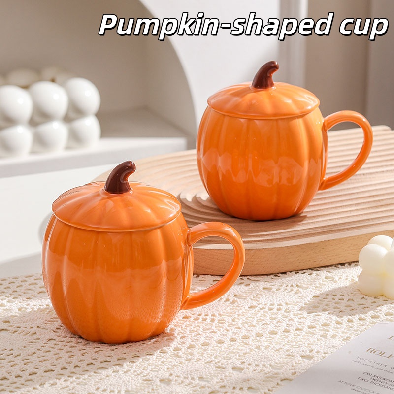 1/2 PCS Cute Pumpkin Ceramic M - Baby Food Oatmeal ulasan dan harga