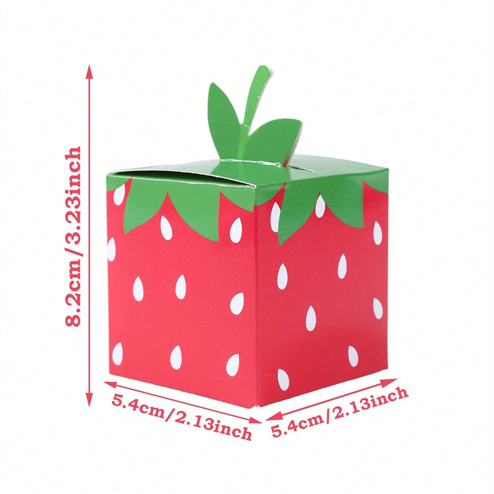 10Pcs Sweet Fruit Strawberry T - Food Box Baby ulasan dan harga