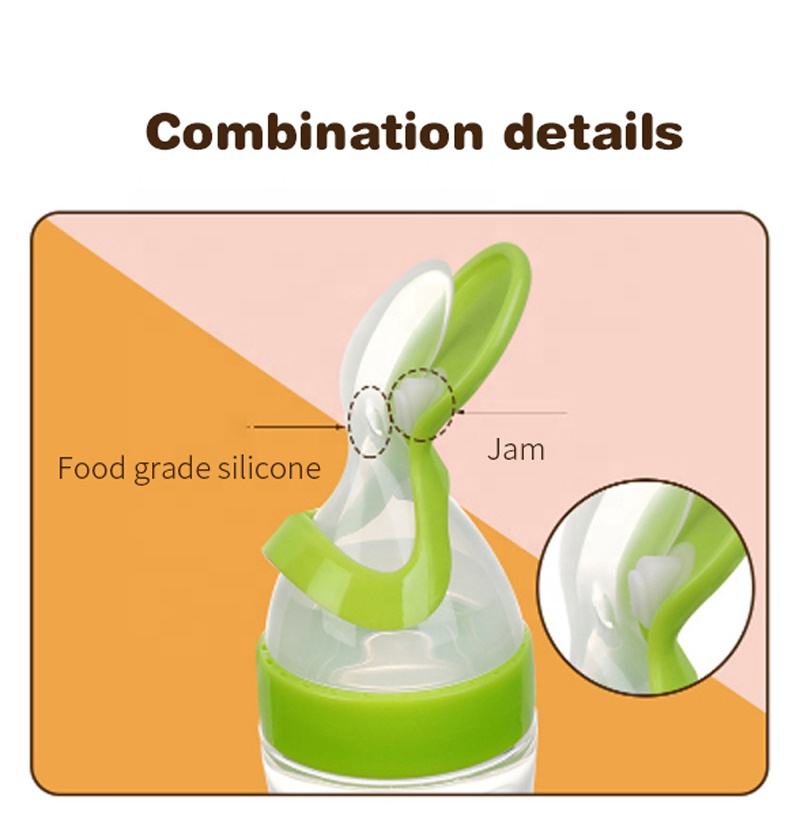 Hot Selling Baby Feeding Silic - Baby Food Dispensing Spoon ulasan dan harga