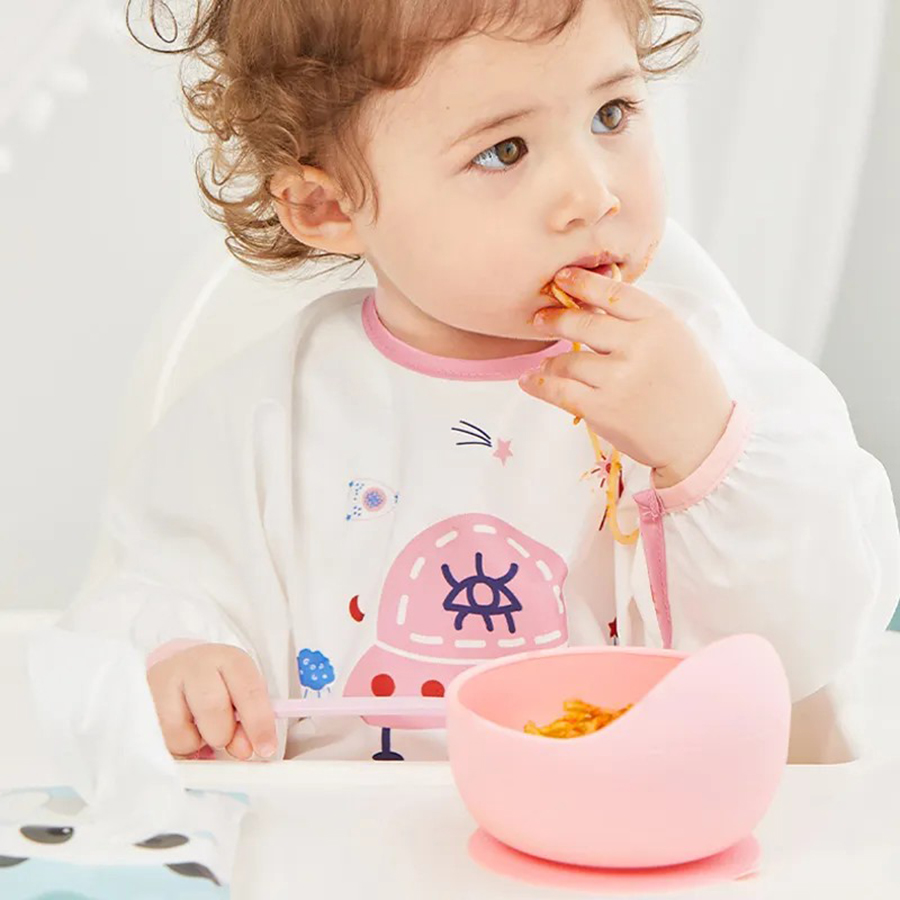 High Quality Spill-Proof Silic - Baby Food Dinner ulasan dan harga
