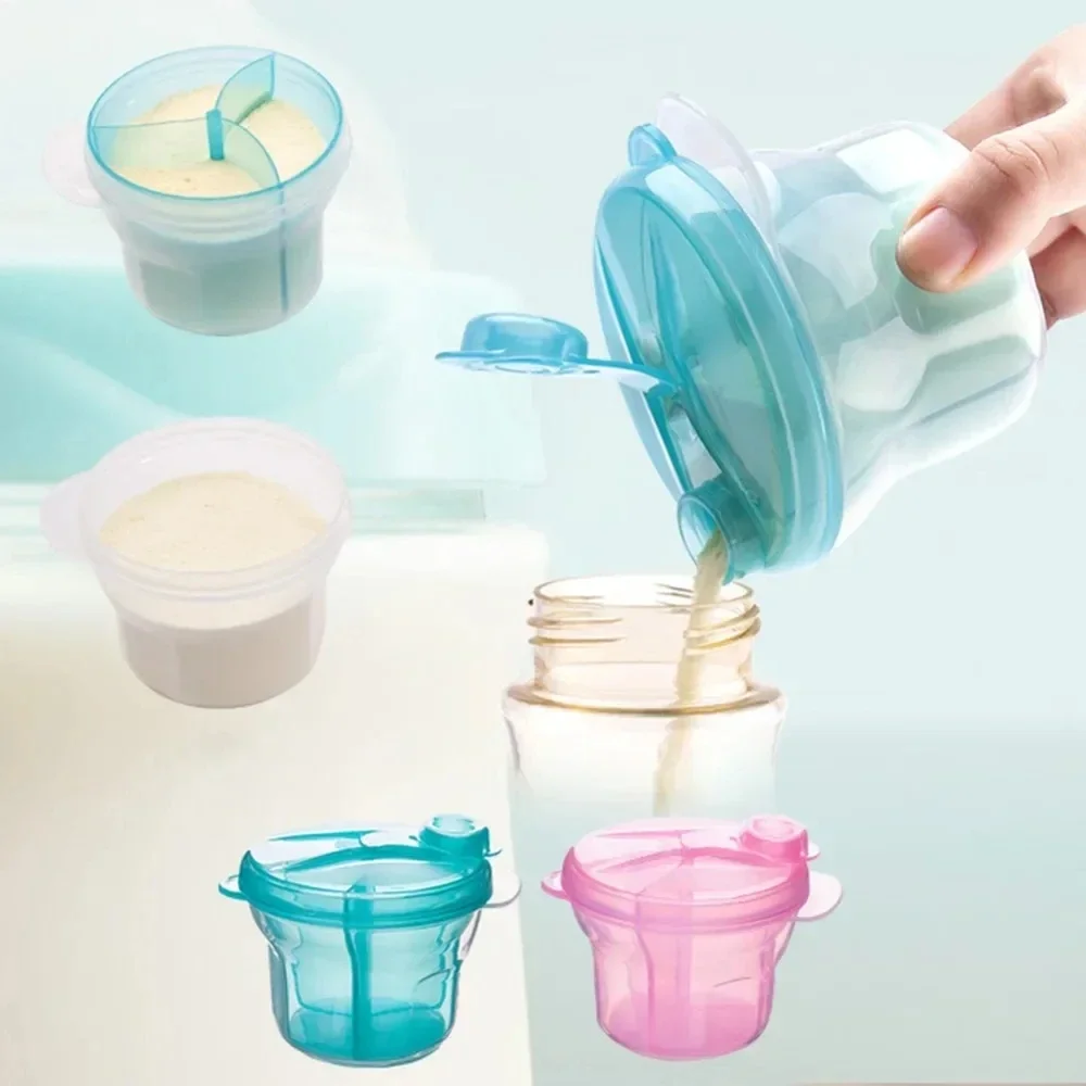 3-grid Portable Formula Dispen - Baby Food Options ulasan dan harga