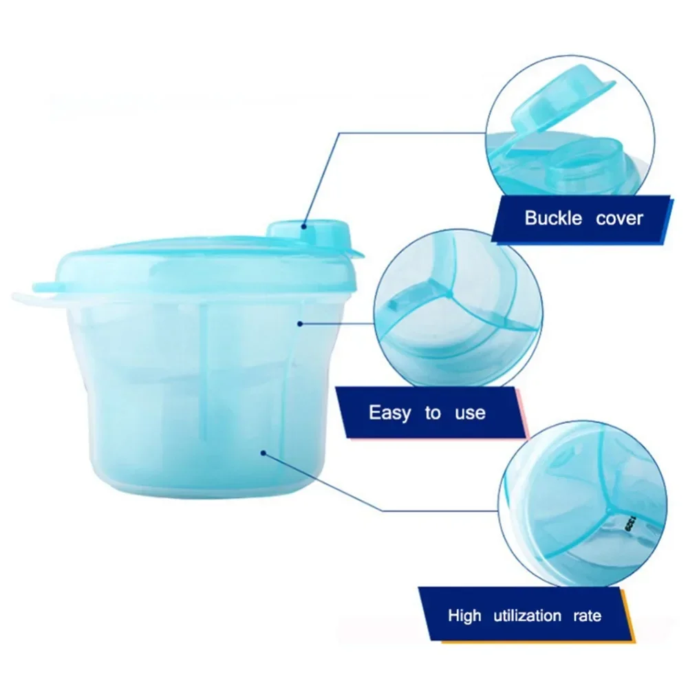 3-grid Portable Formula Dispen - Baby Food Options ulasan dan harga