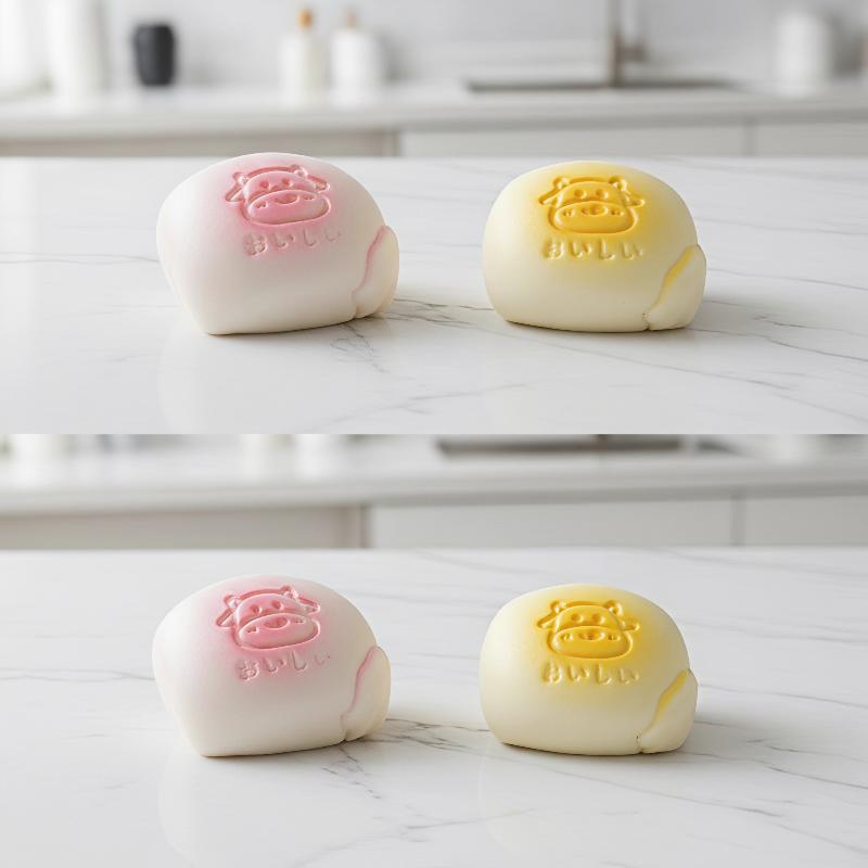 Milk Bread Fidget Toy Non-Toxi - Baby Food Toy ulasan dan harga