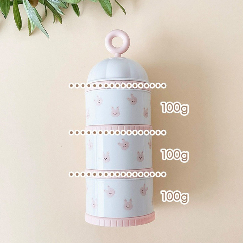 Cute Bear Milk Powder Box Baby - Food Box Baby ulasan dan harga