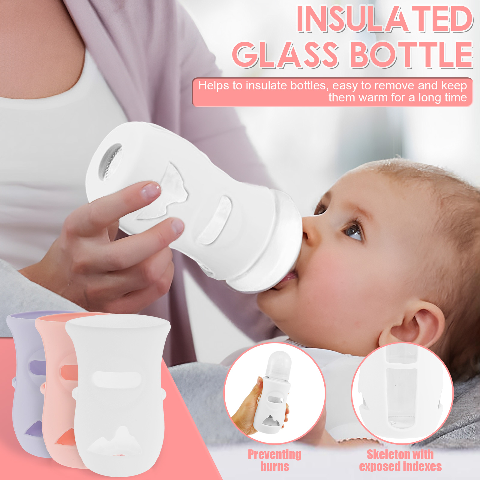 Silicone Sleeves Silicone Baby - Baby Food Natural ulasan dan harga