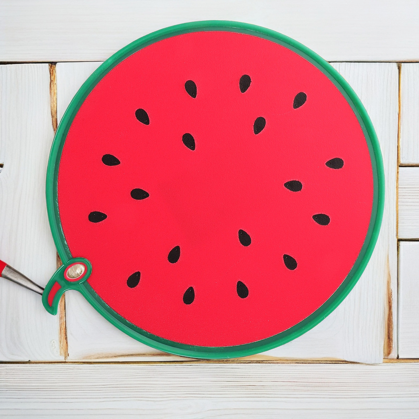 Watermelon Shaped Plastic Cutt - Baby Food Usa ulasan dan harga