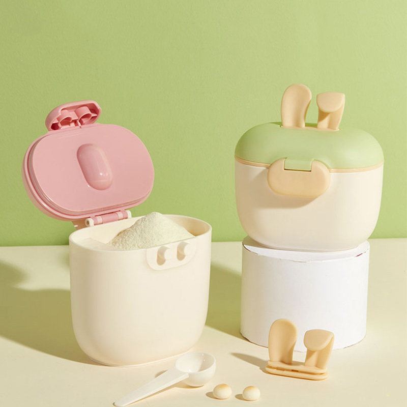 New Silicone Rabbit Ear Formul - Baby Food Dispensing Spoon ulasan dan harga
