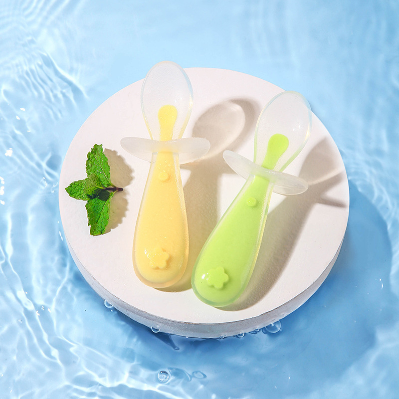 Baby Silicone Spoon, Baby Rice - Baby Food Dispensing Spoon ulasan dan harga