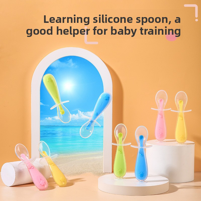 Baby Silicone Spoon, Baby Rice - Baby Food Dispensing Spoon ulasan dan harga