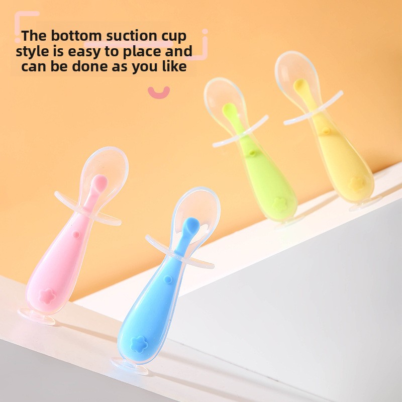 Baby Silicone Spoon, Baby Rice - Baby Food Dispensing Spoon ulasan dan harga