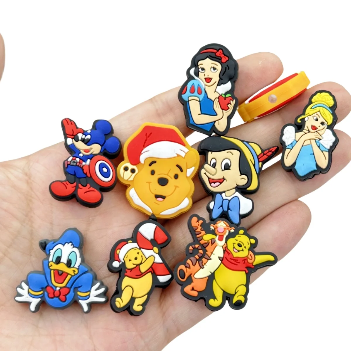 10PC DIY Cartoon Mini Silicone - Baby Food Toy ulasan dan harga